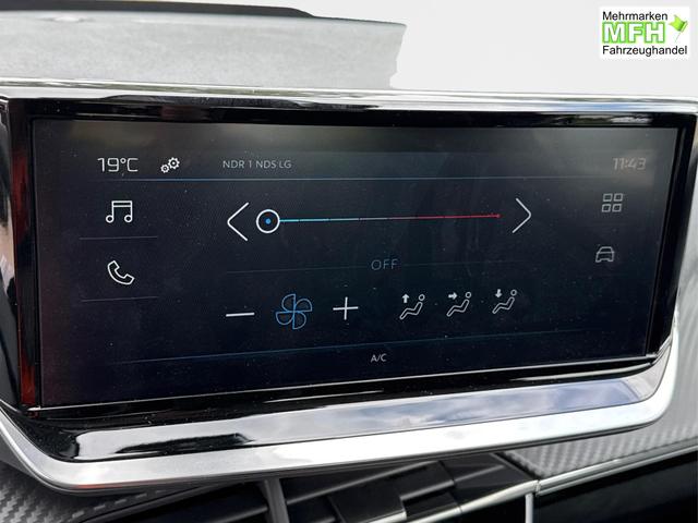 Peugeot / 208 / Schwarz / / / MAN6+SHZ+LED+PDC+TEMPOMAT, Bei den verwendeten Bildern kann es sich um Beispielbilder handeln, ggf. teilweise mit Sonderausstattung.