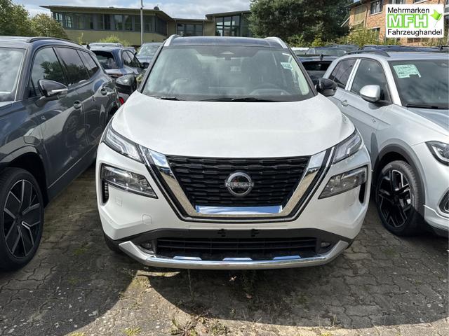 Nissan / X-Trail / Wei&szlig; / / / 360 KAM+NAVI+SHZ+ACC+HuD+19 LM, Bei den verwendeten Bildern kann es sich um Beispielbilder handeln, ggf. teilweise mit Sonderausstattung.