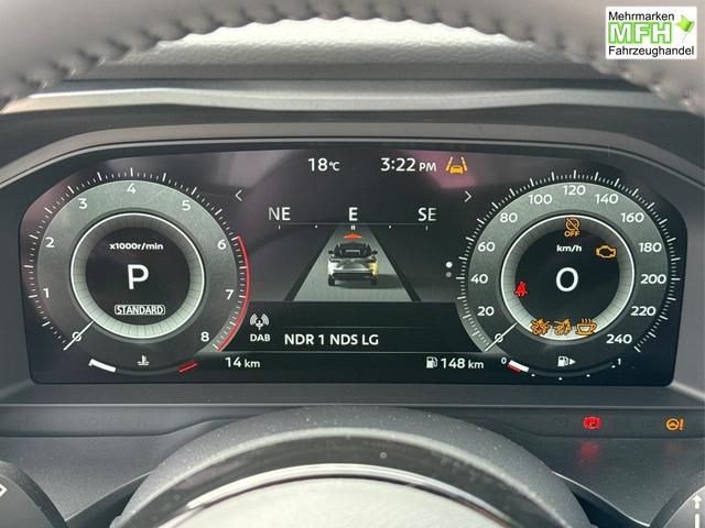 Nissan / Qashqai / Silber / / / KAMERA+ACC+PDC+EL.HECKKL.+SHZ+LED , Bei den verwendeten Bildern kann es sich um Beispielbilder handeln, ggf. teilweise mit Sonderausstattung.