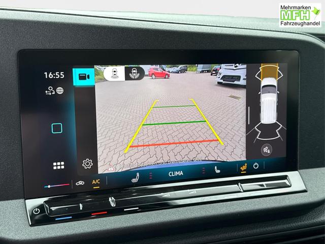 Volkswagen / Caddy Maxi / Blau / / / Caddy Maxi KAMERA+APP+PDC+ACC+LANE ASSIST, Bei den verwendeten Bildern kann es sich um Beispielbilder handeln, ggf. teilweise mit Sonderausstattung.