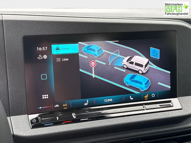 Volkswagen / Caddy Maxi / Blau / / / Caddy Maxi KAMERA+APP+PDC+ACC+LANE ASSIST, Bei den verwendeten Bildern kann es sich um Beispielbilder handeln, ggf. teilweise mit Sonderausstattung.