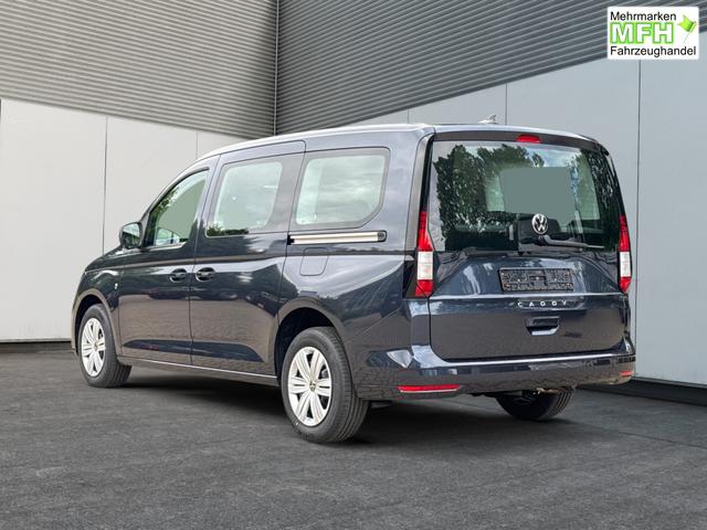 Volkswagen / Caddy Maxi / Blau / / / Caddy Maxi KAMERA+APP+PDC+ACC+LANE ASSIST, Bei den verwendeten Bildern kann es sich um Beispielbilder handeln, ggf. teilweise mit Sonderausstattung.