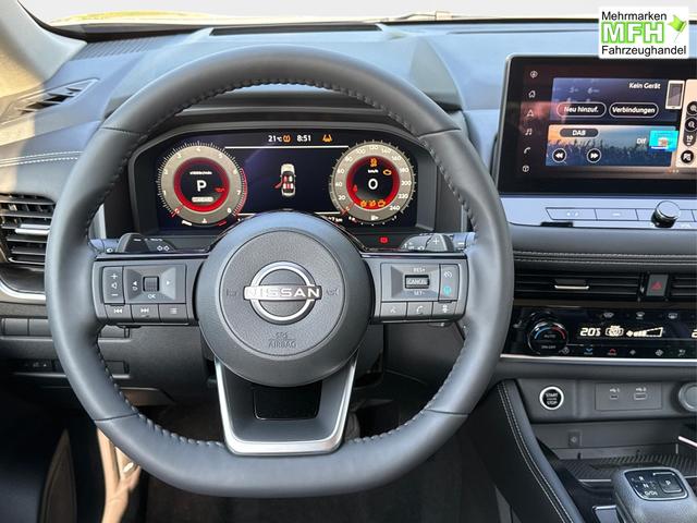 Nissan / X-Trail / Grau / / / 360 KAM+NAVI+SHZ+ACC+HuD+19 LM, Bei den verwendeten Bildern kann es sich um Beispielbilder handeln, ggf. teilweise mit Sonderausstattung.