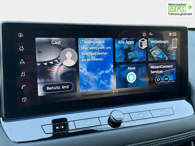 Nissan / X-Trail / Grau / / / 360 KAM+NAVI+SHZ+ACC+HuD+19 LM, Bei den verwendeten Bildern kann es sich um Beispielbilder handeln, ggf. teilweise mit Sonderausstattung.