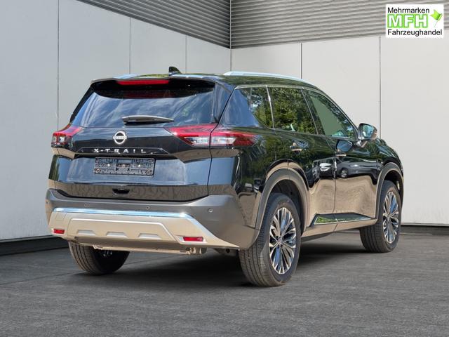 Nissan / X-Trail / Schwarz / / / BOSE+360 KAM+NAVI+SHZ+ACC+HuD+19 LM, Bei den verwendeten Bildern kann es sich um Beispielbilder handeln, ggf. teilweise mit Sonderausstattung.