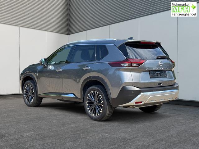 Nissan / X-Trail / Grau / / / BOSE+360 KAM+NAVI+SHZ+ACC+HuD+19 LM, Bei den verwendeten Bildern kann es sich um Beispielbilder handeln, ggf. teilweise mit Sonderausstattung.