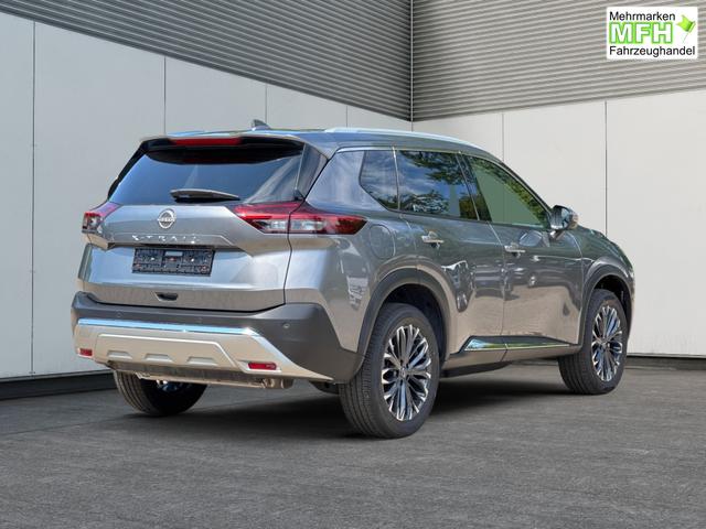 Nissan / X-Trail / Grau / / / BOSE+360 KAM+NAVI+SHZ+ACC+HuD+19 LM, Bei den verwendeten Bildern kann es sich um Beispielbilder handeln, ggf. teilweise mit Sonderausstattung.