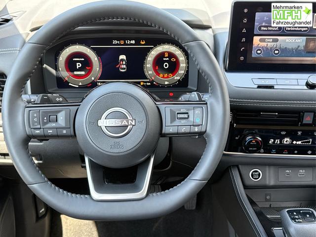 Nissan / X-Trail / Grau / / / BOSE+360 KAM+NAVI+SHZ+ACC+HuD+19 LM, Bei den verwendeten Bildern kann es sich um Beispielbilder handeln, ggf. teilweise mit Sonderausstattung.