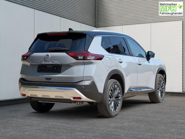 Nissan / X-Trail / Grau / / / 360 KAM+NAVI+SHZ+ACC+HuD+19 LM, Bei den verwendeten Bildern kann es sich um Beispielbilder handeln, ggf. teilweise mit Sonderausstattung.