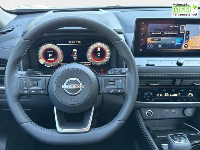 Nissan / X-Trail / Grau / / / 360 KAM+NAVI+SHZ+ACC+HuD+19 LM, Bei den verwendeten Bildern kann es sich um Beispielbilder handeln, ggf. teilweise mit Sonderausstattung.