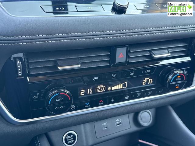 Nissan / X-Trail / Grau / / / 360 KAM+NAVI+SHZ+ACC+HuD+19 LM, Bei den verwendeten Bildern kann es sich um Beispielbilder handeln, ggf. teilweise mit Sonderausstattung.
