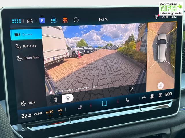 Volkswagen / Tayron / Silber / / / PLUG-IN+PANO+AHK+HuD+MATRIX+360 KAM+20ALU+ACC+eHK+BLACK STYLE