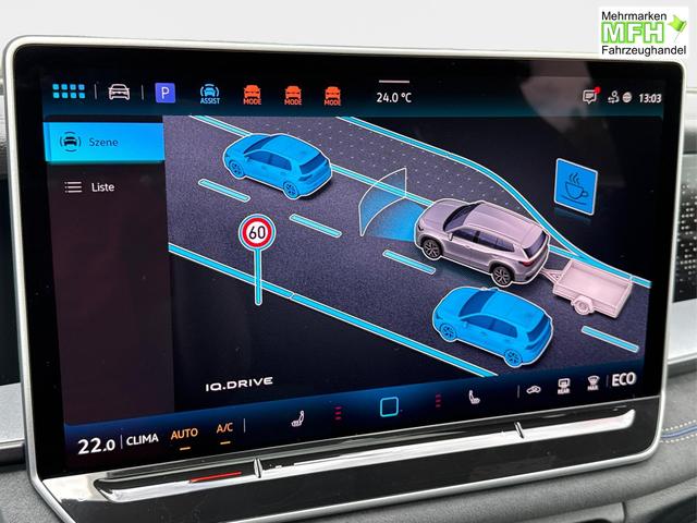 Volkswagen / Tayron / Schwarz / / / PLUG-IN+PANO+AHK+HuD+MATRIX+360 KAM+20ALU+ACC+eHK+BLACK STYLE, Bei den verwendeten Bildern kann es sich um Beispielbilder handeln, ggf. teilweise mit Sonderausstattung.