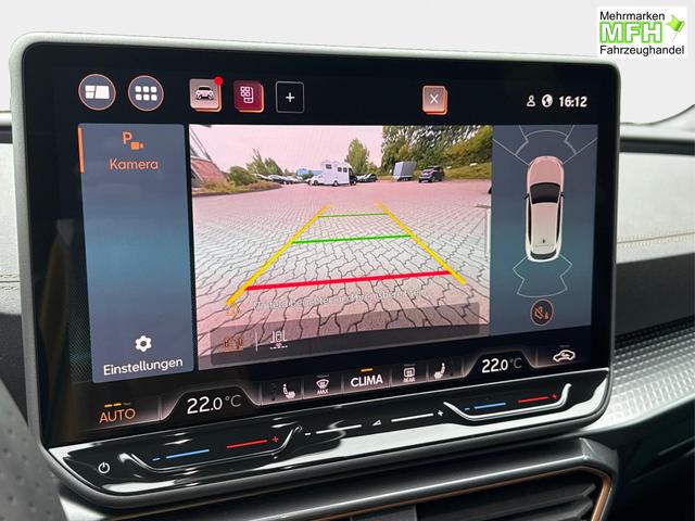 Cupra / Leon / Grau / / / NAVI+KAMERA+KESSY+MEMORY+SHZ+ACC+PDC+LED+19 ALU, Bei den verwendeten Bildern kann es sich um Beispielbilder handeln, ggf. teilweise mit Sonderausstattung.