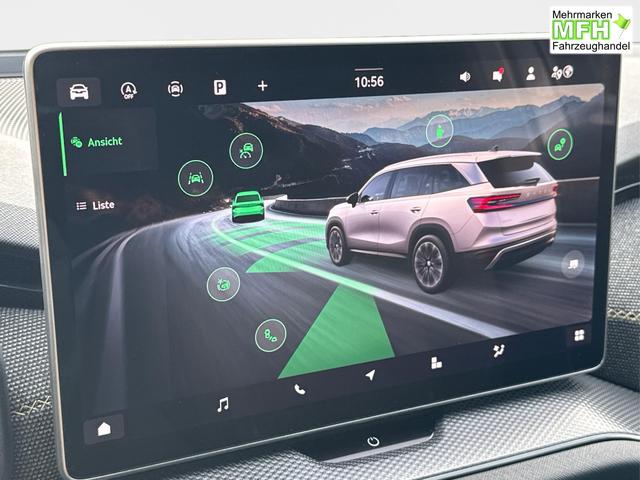 Skoda / Kodiaq / Silber / / / DSG+AHK+NAVI+19'' ALU+ACC+KAMERA, Bei den verwendeten Bildern kann es sich um Beispielbilder handeln, ggf. teilweise mit Sonderausstattung.