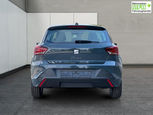 Seat / Ibiza / Blau / / / FULL LINK+SHZ+KLIMA+PDC+LED+15 ALU+TEMPOMAT, Bei den verwendeten Bildern kann es sich um Beispielbilder handeln, ggf. teilweise mit Sonderausstattung.