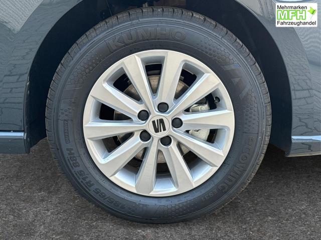 Seat / Ibiza / Blau / / / FULL LINK+SHZ+KLIMA+PDC+LED+15 ALU+TEMPOMAT, Bei den verwendeten Bildern kann es sich um Beispielbilder handeln, ggf. teilweise mit Sonderausstattung.