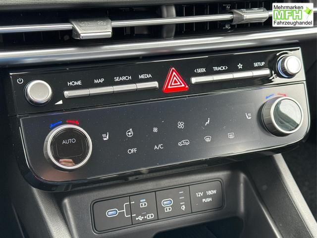 Hyundai / TUCSON / Gr&uuml;n / / / NAVI+KAMERA+SHZ+LED+TEMPOMAT+17 ALU+PDC, Bei den verwendeten Bildern kann es sich um Beispielbilder handeln, ggf. teilweise mit Sonderausstattung.