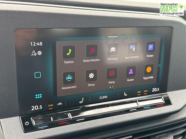 Volkswagen / Caddy Maxi / Wei&szlig; / / / Caddy Maxi+ KAMERA+SHZ+PDC+APP+ACC+LANE ASSIST, Bei den verwendeten Bildern kann es sich um Beispielbilder handeln, ggf. teilweise mit Sonderausstattung.