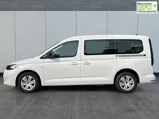 Volkswagen / Caddy Maxi / Wei&szlig; / / / Caddy Maxi KAMERA+APP+PDC+ACC+LANE ASSIST, Bei den verwendeten Bildern kann es sich um Beispielbilder handeln, ggf. teilweise mit Sonderausstattung.
