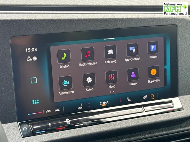 Volkswagen / Caddy Maxi / Wei&szlig; / / / Caddy Maxi KAMERA+APP+PDC+ACC+LANE ASSIST, Bei den verwendeten Bildern kann es sich um Beispielbilder handeln, ggf. teilweise mit Sonderausstattung.