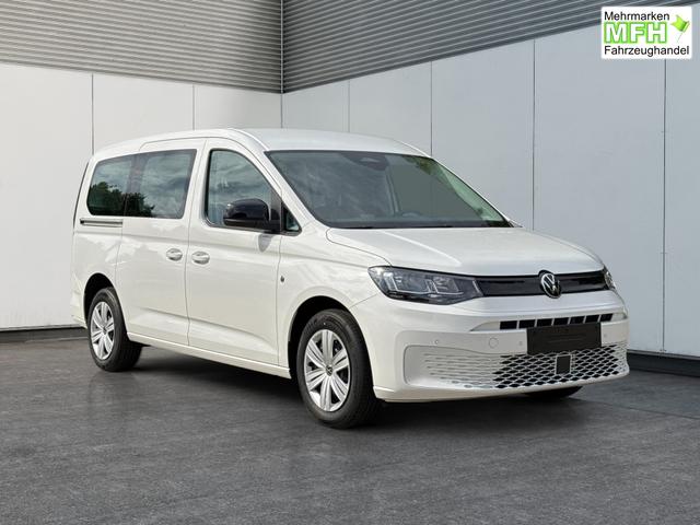 Volkswagen / Caddy Maxi / Wei&szlig; / / / Caddy Maxi KAMERA+APP+PDC+ACC+LANE ASSIST, Bei den verwendeten Bildern kann es sich um Beispielbilder handeln, ggf. teilweise mit Sonderausstattung.