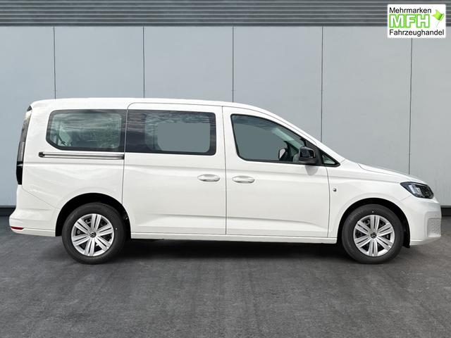 Volkswagen / Caddy Maxi / Wei&szlig; / / / Caddy Maxi KAMERA+APP+PDC+ACC+LANE ASSIST, Bei den verwendeten Bildern kann es sich um Beispielbilder handeln, ggf. teilweise mit Sonderausstattung.