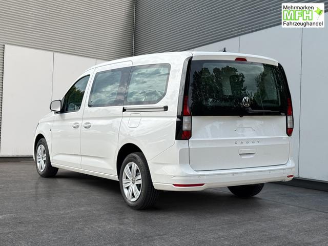 Volkswagen / Caddy Maxi / Wei&szlig; / / / Caddy Maxi KAMERA+APP+PDC+ACC+LANE ASSIST, Bei den verwendeten Bildern kann es sich um Beispielbilder handeln, ggf. teilweise mit Sonderausstattung.