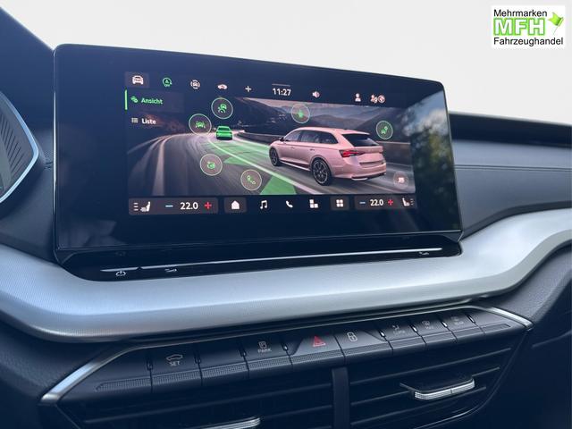Skoda / Octavia Combi / Schwarz / / / ACC+AHK+eHK+KAM+PDC+LED+17 ALU+SHZ, Bei den verwendeten Bildern kann es sich um Beispielbilder handeln, ggf. teilweise mit Sonderausstattung.