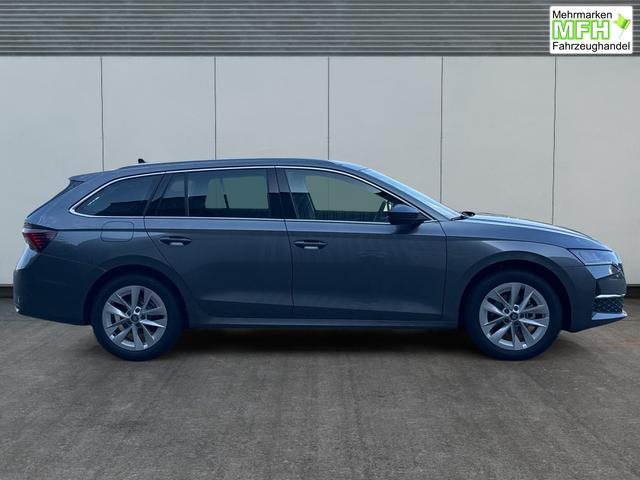 Skoda / Octavia Combi / Grau / / / ACC+AHK+eHK+KAM+PDC+LED+17 ALU+SHZ