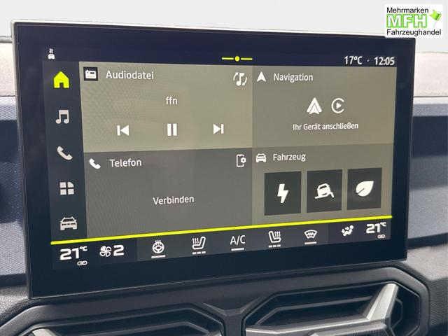 Dacia / Bigster / Gr&uuml;n / / / SHZ+KLIMA+PDC+KAMERA+LED+17 ALU, Bei den verwendeten Bildern kann es sich um Beispielbilder handeln, ggf. teilweise mit Sonderausstattung.