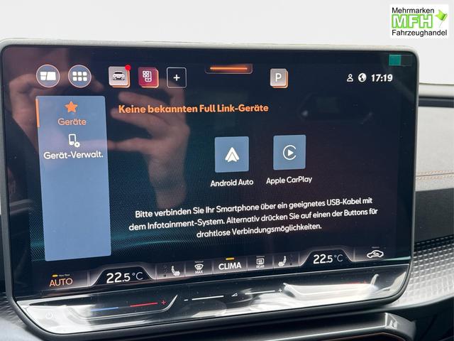 Cupra / Leon Sportstourer / Grau / / / 4x4 ST AHK+NAVI+eHK+KAMERA+MEMORY+ACC+19 ALU+LED, Bei den verwendeten Bildern kann es sich um Beispielbilder handeln, ggf. teilweise mit Sonderausstattung.