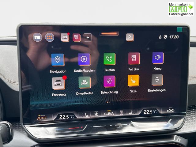 Cupra / Leon Sportstourer / Grau / / / 4x4 ST AHK+NAVI+eHK+KAMERA+MEMORY+ACC+19 ALU+LED, Bei den verwendeten Bildern kann es sich um Beispielbilder handeln, ggf. teilweise mit Sonderausstattung.