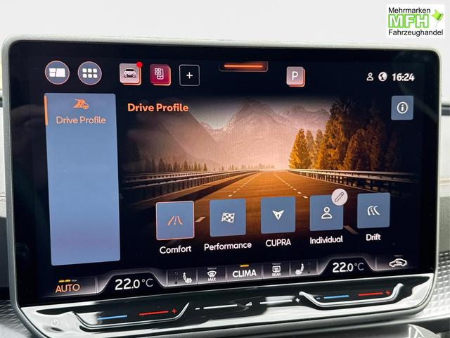 Cupra / Leon Sportstourer / Blau / / / 4x4 ST AHK+NAVI+eHK+KAMERA+MEMORY+ACC+19 ALU+LED, Bei den verwendeten Bildern kann es sich um Beispielbilder handeln, ggf. teilweise mit Sonderausstattung.