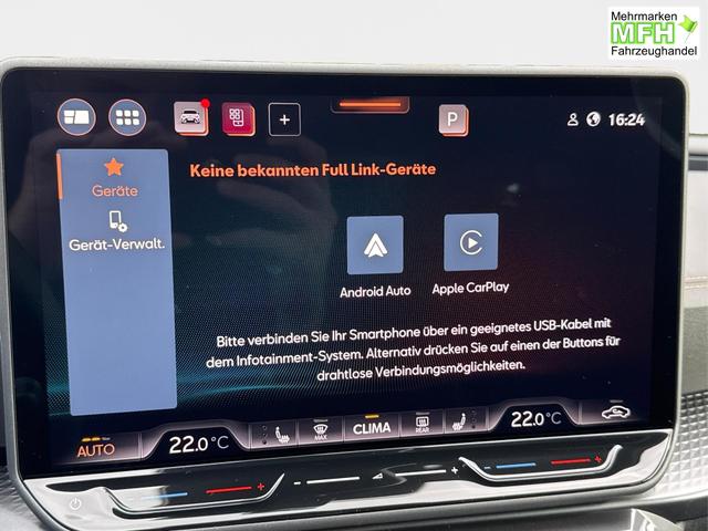 Cupra / Leon Sportstourer / Blau / / / 4x4 ST AHK+NAVI+eHK+KAMERA+MEMORY+ACC+19 ALU+LED, Bei den verwendeten Bildern kann es sich um Beispielbilder handeln, ggf. teilweise mit Sonderausstattung.