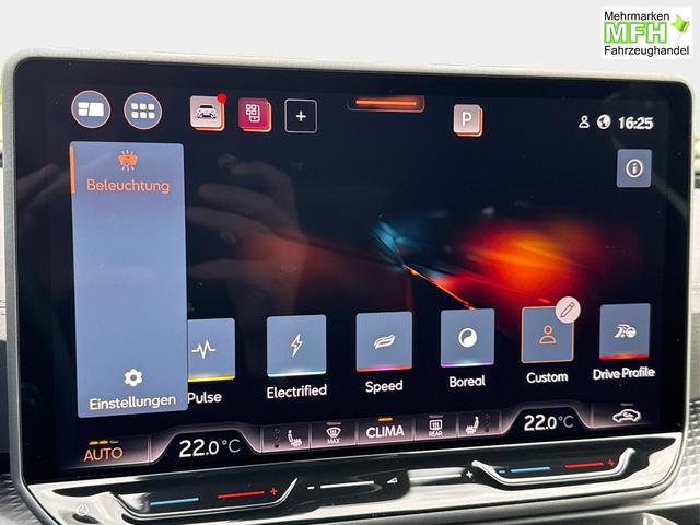 Cupra / Leon Sportstourer / Blau / / / 4x4 ST AHK+NAVI+eHK+KAMERA+MEMORY+ACC+19 ALU+LED, Bei den verwendeten Bildern kann es sich um Beispielbilder handeln, ggf. teilweise mit Sonderausstattung.
