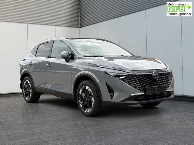 Nissan / Qashqai / Grau / / / QQ N-Connecta PANORAMA+beh.SCHEIBE+NAVI+AHK+ACC+WINTER