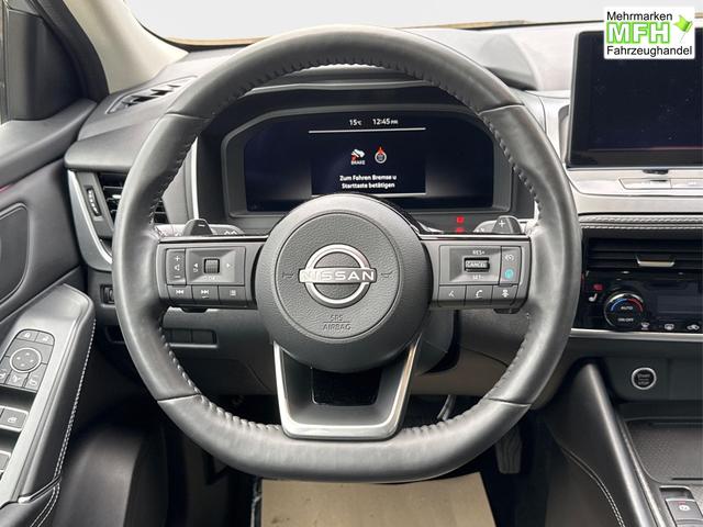 Nissan / Qashqai / Grau / / / QQ N-Connecta PANORAMA+beh.SCHEIBE+NAVI+AHK+ACC+WINTER