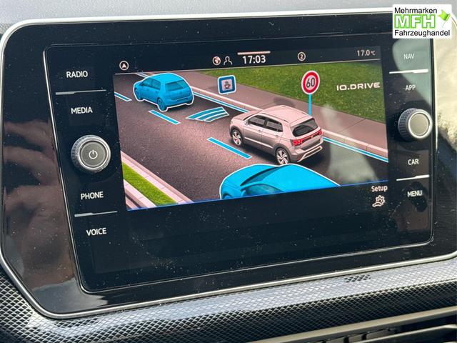 Volkswagen / T-Cross / / / / NAVI+SHZ+MATRIX+ACC+KAMERA+18''ALU, Bei den verwendeten Bildern kann es sich um Beispielbilder handeln, ggf. teilweise mit Sonderausstattung.