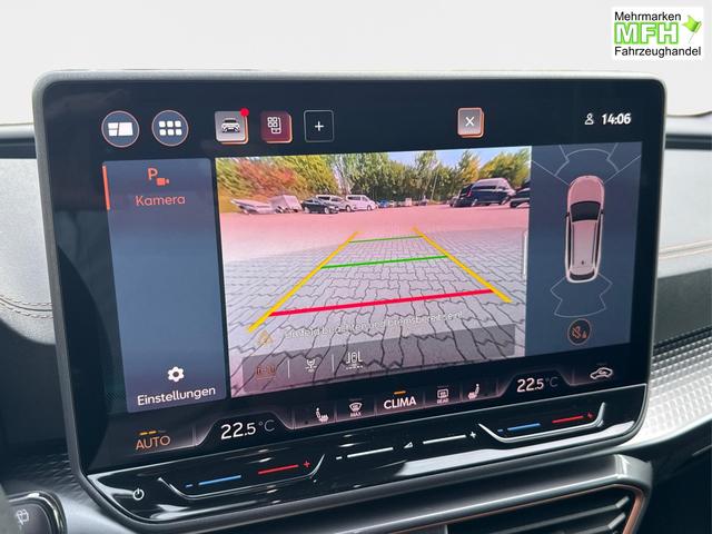 Cupra / Leon Sportstourer / Blau / / / ST AHK+NAVI+eHK+KAMERA+ACC+SHZ+18 ALU+LED, Bei den verwendeten Bildern kann es sich um Beispielbilder handeln, ggf. teilweise mit Sonderausstattung.