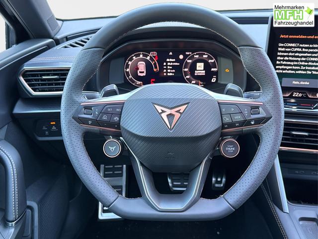 Cupra / Leon Sportstourer / Schwarz / / / 4x4 ST AHK+NAVI+eHK+KAMERA+MEMORY+ACC+19 ALU+LED, Bei den verwendeten Bildern kann es sich um Beispielbilder handeln, ggf. teilweise mit Sonderausstattung.