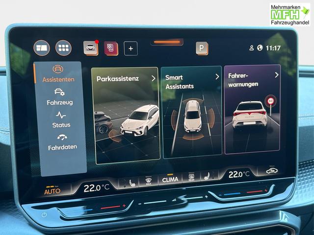 Cupra / Leon Sportstourer / Schwarz / / / 4x4 ST AHK+NAVI+eHK+KAMERA+MEMORY+ACC+19 ALU+LED, Bei den verwendeten Bildern kann es sich um Beispielbilder handeln, ggf. teilweise mit Sonderausstattung.
