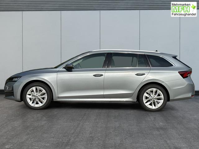 Skoda / Octavia Combi / Silber / / / ACC+AHK+eHK+KAM+PDC+LED+17ALU+SHZ