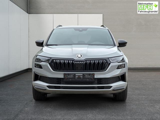 Skoda / Karoq / Grau / / / 1.5 TSI-DSG Sportline NAVI+360&deg;Kamera+ACC+KESSY+18'LM