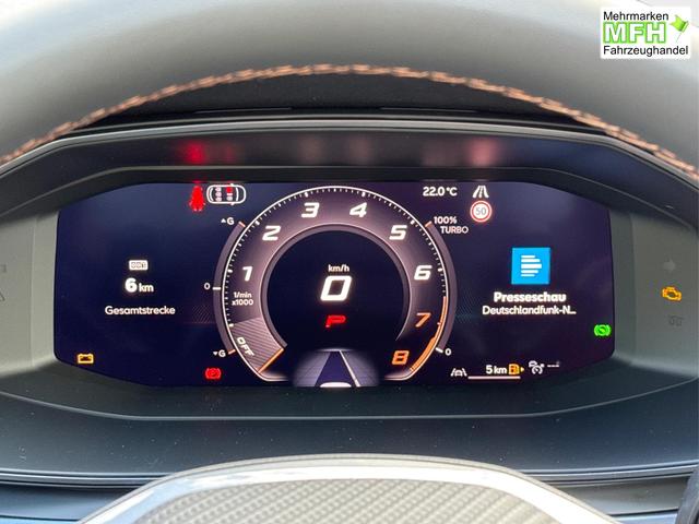 Cupra / Leon Sportstourer / Blau / / / ST 4x4 AHK+eHK+NAVI+ACC+SHZ+18 ALU+LED, Bei den verwendeten Bildern kann es sich um Beispielbilder handeln, ggf. teilweise mit Sonderausstattung.