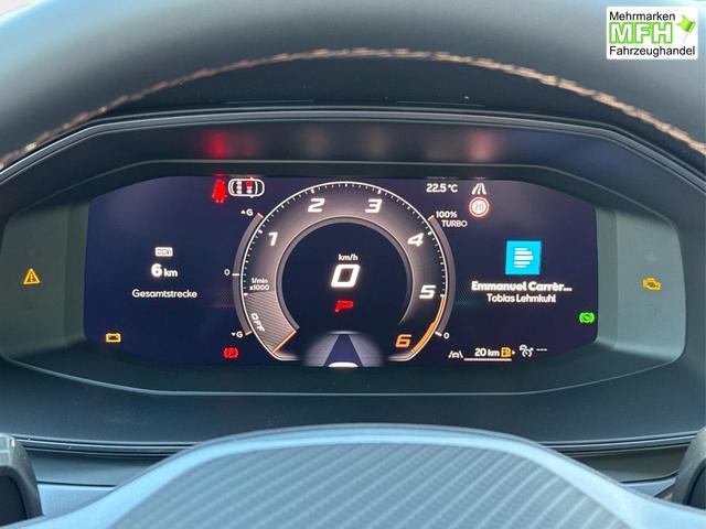 Cupra / Leon Sportstourer / Grau / / / ST AHK+NAVI+eHK+KAMERA+ACC+SHZ+18 ALU+LED, Bei den verwendeten Bildern kann es sich um Beispielbilder handeln, ggf. teilweise mit Sonderausstattung.