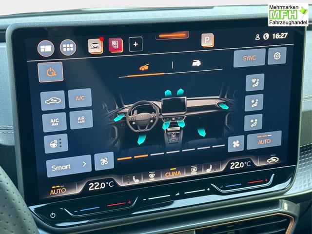 Cupra / Leon Sportstourer / Grau / / / ST AHK+NAVI+eHK+KAMERA+ACC+SHZ+18 ALU+LED, Bei den verwendeten Bildern kann es sich um Beispielbilder handeln, ggf. teilweise mit Sonderausstattung.
