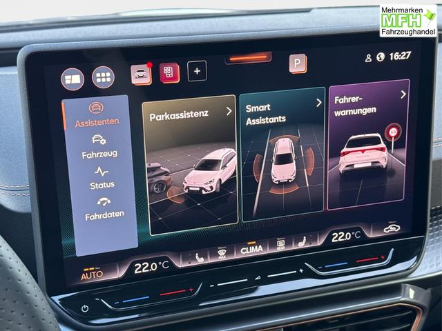 Cupra / Leon Sportstourer / Grau / / / ST AHK+NAVI+eHK+KAMERA+ACC+SHZ+18 ALU+LED, Bei den verwendeten Bildern kann es sich um Beispielbilder handeln, ggf. teilweise mit Sonderausstattung.