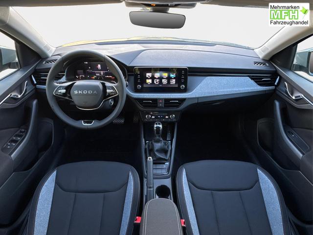 Skoda / Scala / Grau / / / Selection SHZ+KAMERA+SMARTLINK+LED+16 ALU, Bei den verwendeten Bildern kann es sich um Beispielbilder handeln, ggf. teilweise mit Sonderausstattung.
