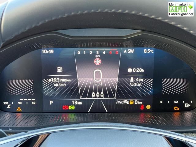 Skoda / Scala / Silber / / / Selection SHZ+KAMERA+SMARTLINK+LED+16 ALU, Bei den verwendeten Bildern kann es sich um Beispielbilder handeln, ggf. teilweise mit Sonderausstattung.